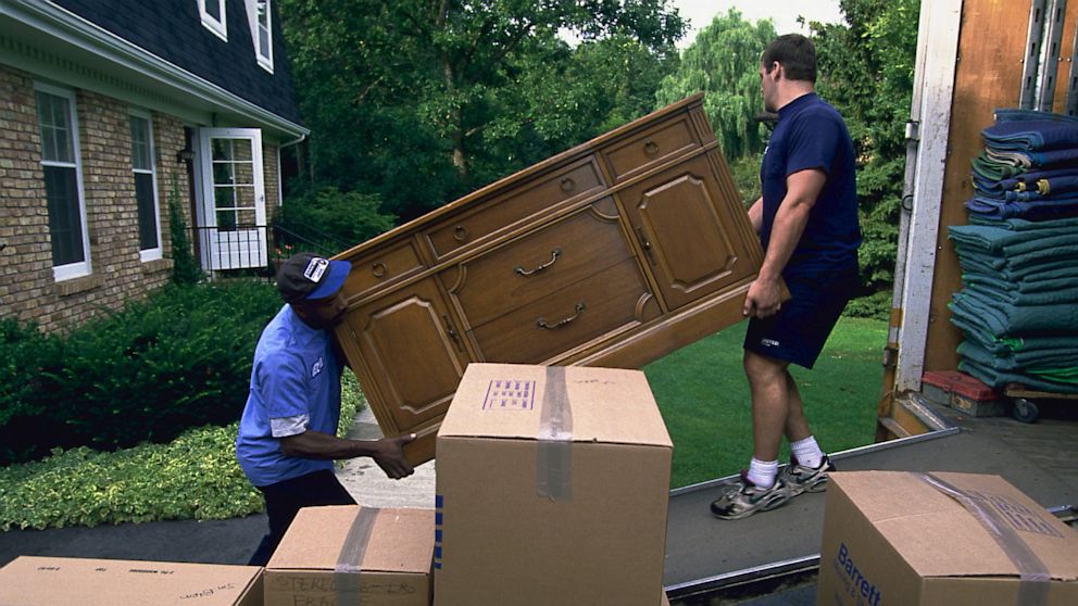 Professional furniture removal team handling furniture with care across South Africa
